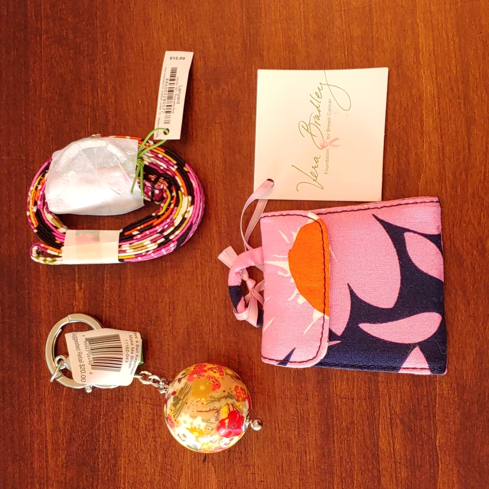 NWT Set of 3 Vera Bradley items.